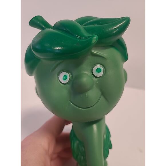 Jolly Green Giant Sprout Vinyl Toy Rubber Doll Figure Vintage 6" - Picture 9 of 9